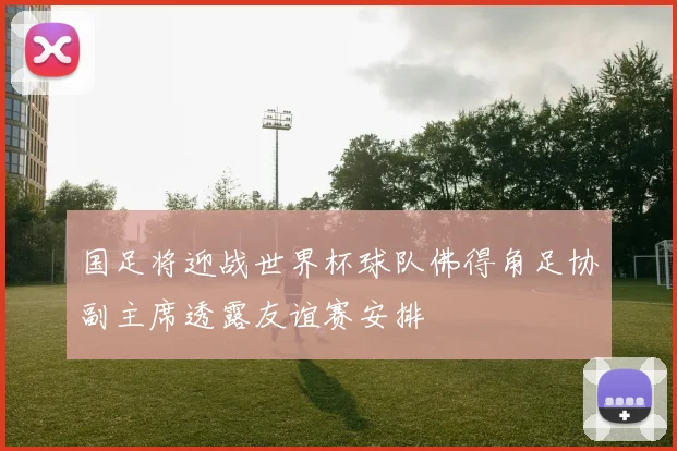 国足将迎战世界杯球队佛得角足协副主席透露友谊赛安排